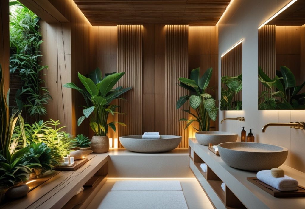 Bold tile bathroom decor ideas with Moroccan patterns