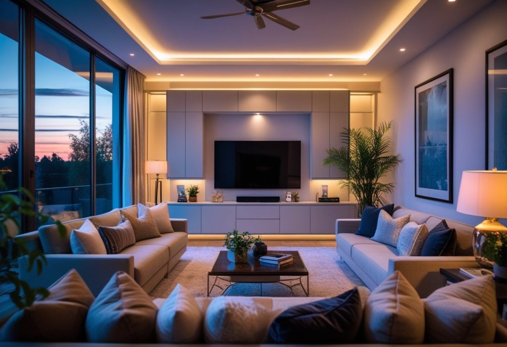 finished-living-room-tv-wall-decor