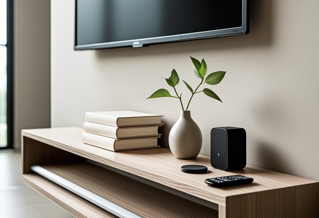 how-to-style-floating-shelf-under-tv