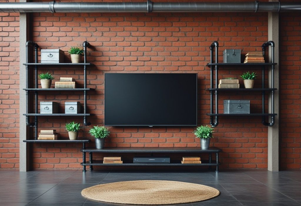 industrial-tv-wall-exposed-brick