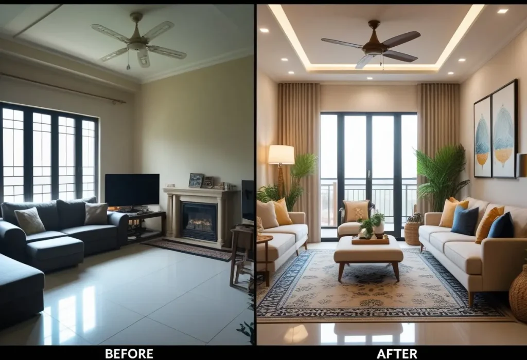 interior designer near me Sahiwal transformation Cozy Nest Decor