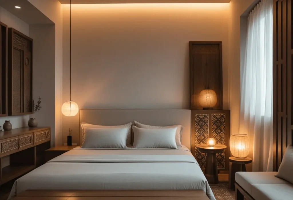 Alt Text: interior designer near me modern bedroom Cozy Nest Decor Pakistan