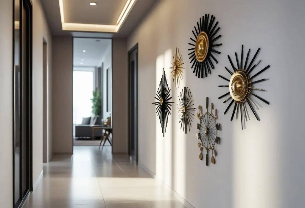 affordable vintage metal wall decorations gallery wall design”