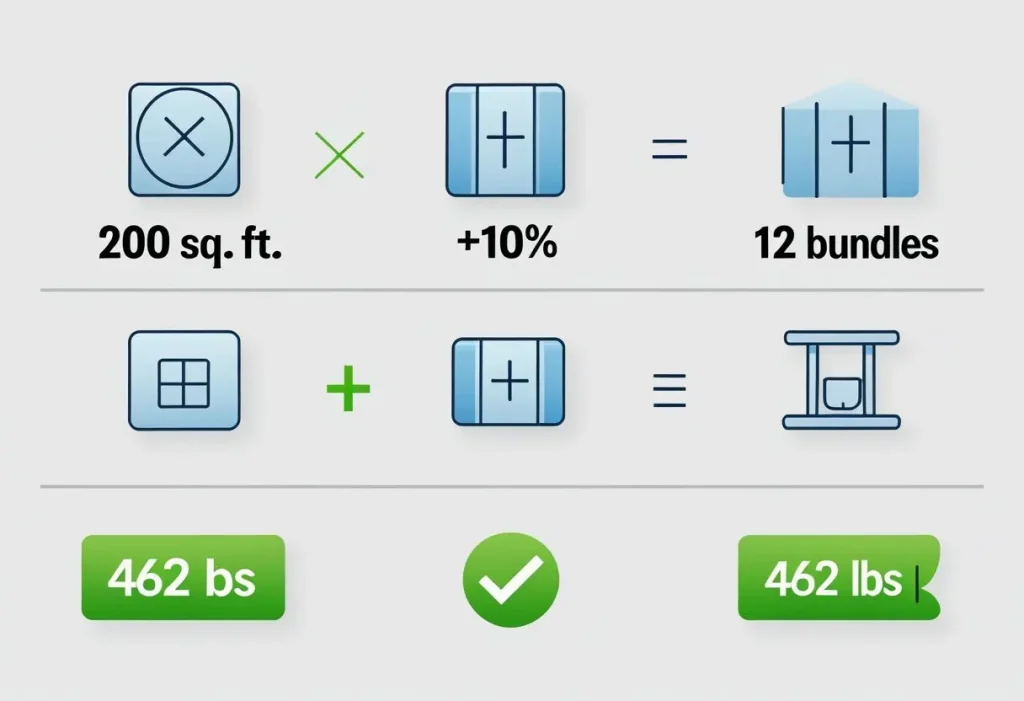 Easy formula to calculate total cork flooring click weight of bundle needs for your room /cork-flooring-click-weight-of-bundle.