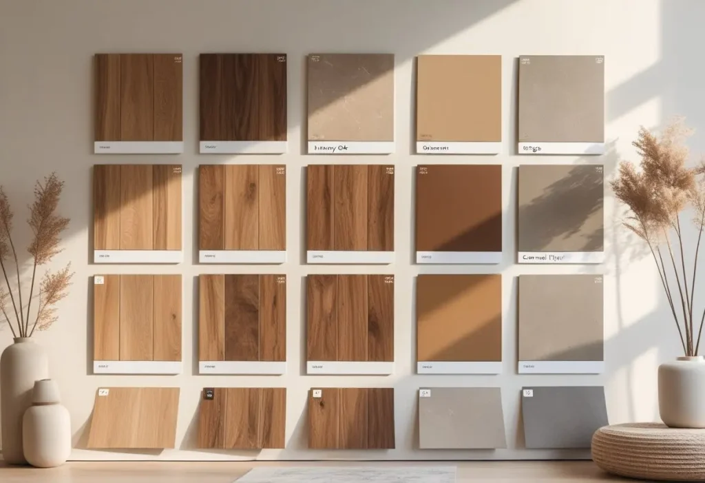 Warm color palette for 2026 Luxury Vinyl Tile Flooring trends