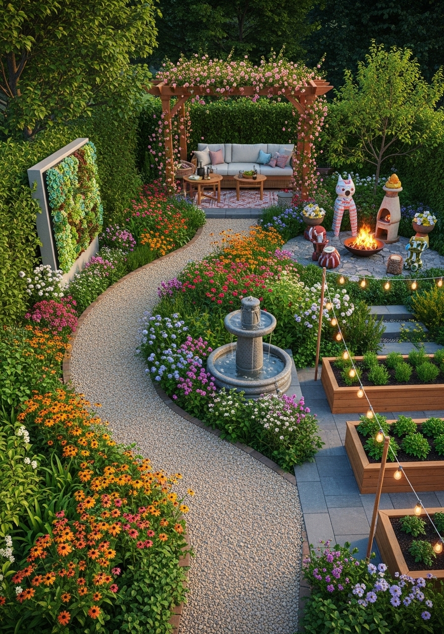 10 Beautiful and Inspiring Home Garden Ideas
