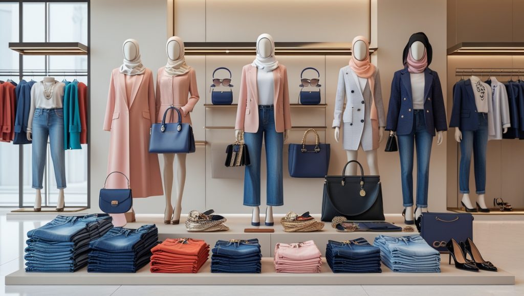 Stylish outfit ideas featuring trendy jeans, chic dresses, summer hats, handbags, and sunglasses for every occasion