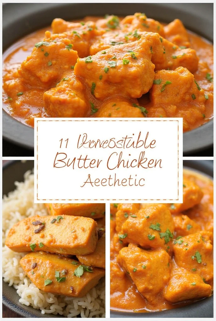 11 Irresistible Butter Chicken Aesthetic