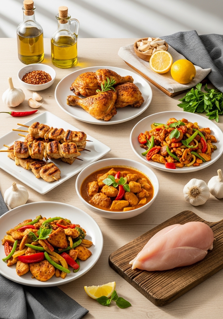 10 Easy Chicken Recipes