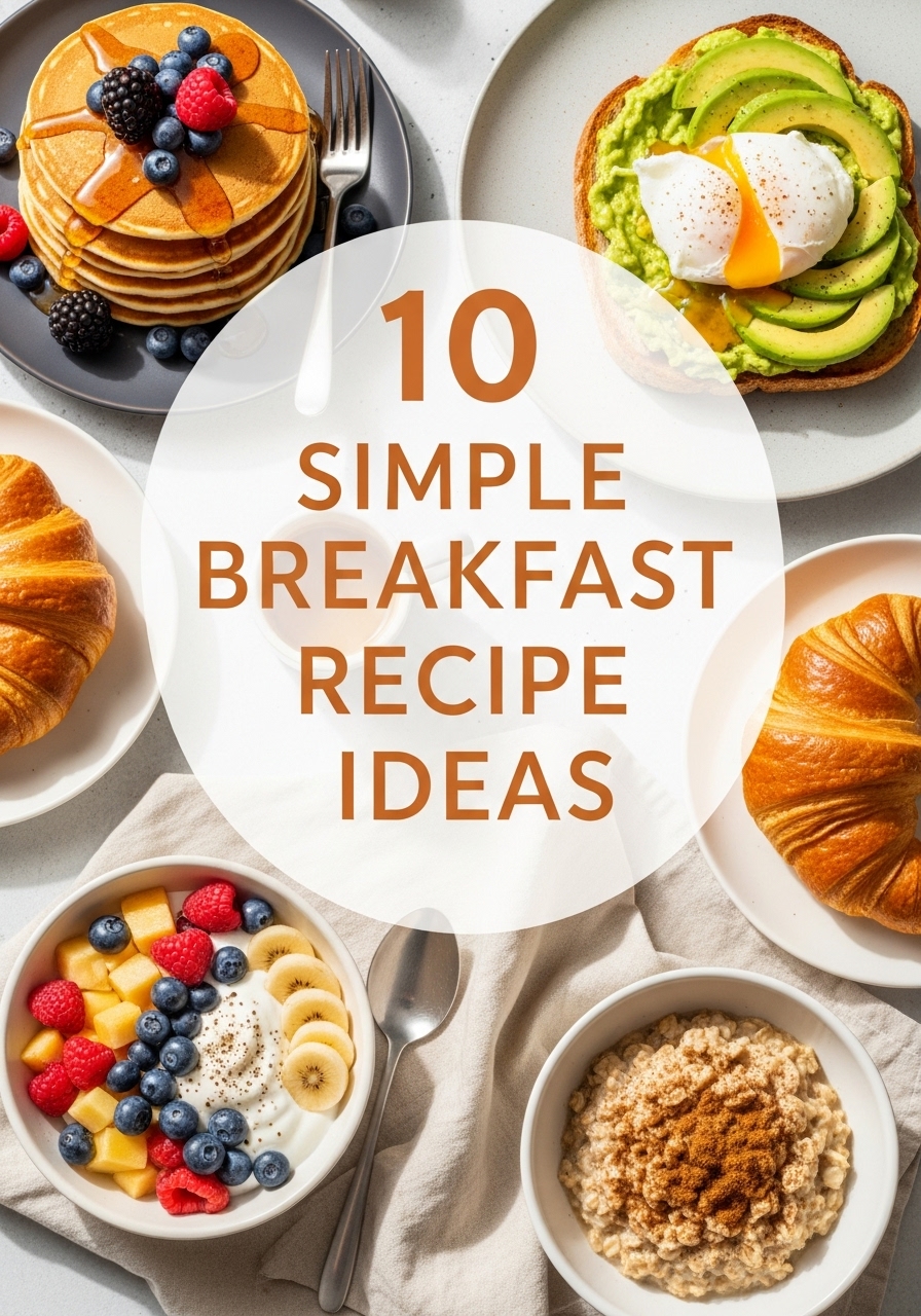 10 Simple Breakfast Recipe Ideas
