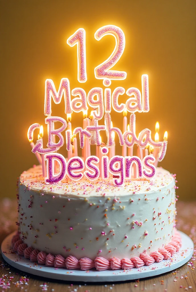 12 Magical Birthday Cake Designs